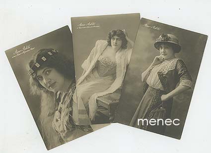 Aino Ackté, 3 korttia 