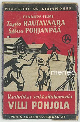 Tulitikkuaskin kansi, Villi Pohjola 