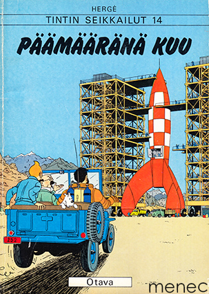 Hergé - Tintti, päämääränä Kuu 