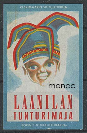 Tulitikkuetiketti, Laanilan tunturimaja 