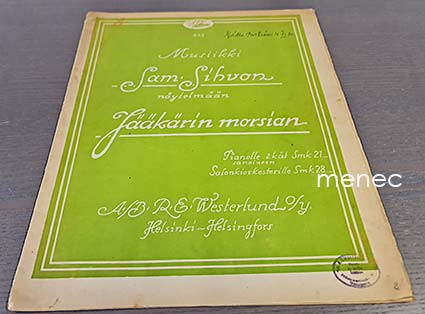 Sihvo, Sam. - Musiikki Sam. Sihvon näytelmään Jääkärin morsian 