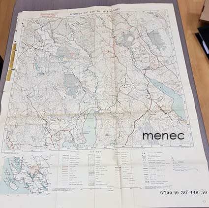 Sotilaskartta, Hatjalahti 1933 