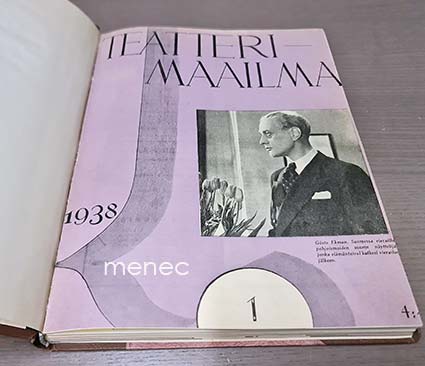 Teatterimaailma 1938-1939 [10x5 numeroa, täydet vuosikerrat] 