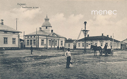 Kajaani, Raatihuone ja tori 