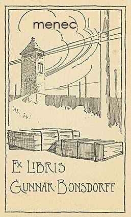 Gunnar Bonsdorff, exlibris 