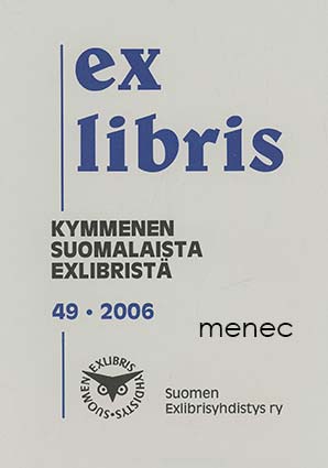 Kymmenen suomalaista exlibristä. 49 