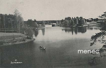 Sotkamo, vene vesillä 