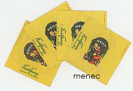 Heila-makeisetikettejä, 4 kpl 