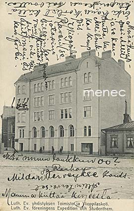 Helsinki, Luth. Ev. yhdistyksen Toimisto ja Ylioppilaskoti 