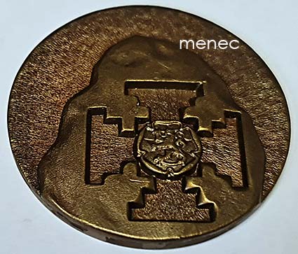 Helsingin Reserviupseeripiiri 3.12.1925-3.12.1975, muistomitali/plaketti 