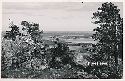 Sotkamo, taajama vaaralta katsoen 