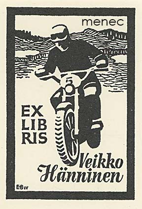 Veikko Hänninen, exlibris 