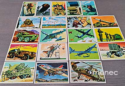 Uudet aseet -purukumikuvia, 20 kpl 