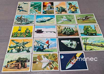 Uudet aseet -purukumikuvia, 20 kpl 