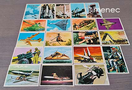 Uudet aseet -purukumikuvia, 20 kpl 