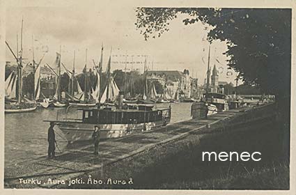 Turku, Aura joki, toisena höyrylaiva Aura II 