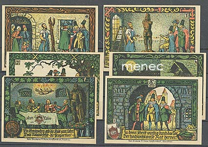 Saksa, Calbe an der Saale, pularahoja, 6 kpl 