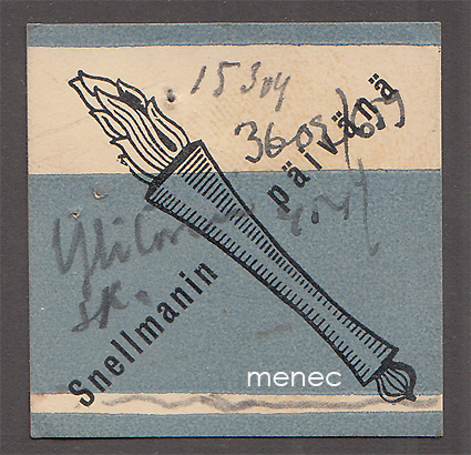 Snellmanin päivänä, kirjeensulkija 