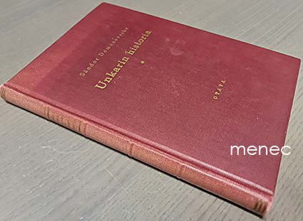 Domanovszky, Sándor - Unkarin historia 