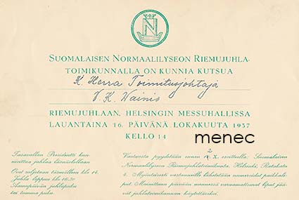 Suomalaisen Normaalilyseon Riemujuhlatoimikunnalla on kunnia kutsua ...  