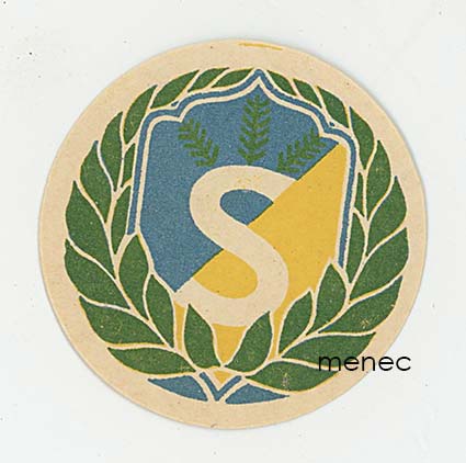 Suojeluskunta, kartonkimerkki, Helsinki/Etelä-Uusimaa 