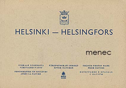 Helsinki - suoraan luonnosta värivalokuvattu 
