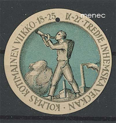 Rintamerkki, Kolmas kotimainen viikko 18.-25.9.1927 