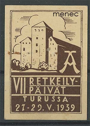 Rintamerkki, VII retkeilypäivät Turussa 1939 