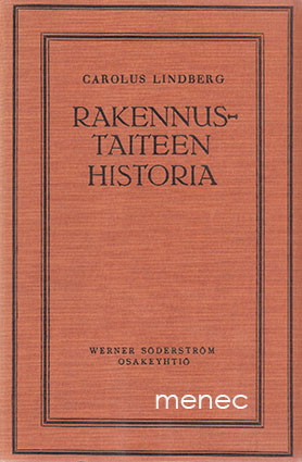 Lindberg, Carolus - Rakennustaiteen historia 