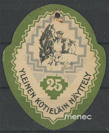 Rintamerkki, Yleinen kotieläinnäyttely 