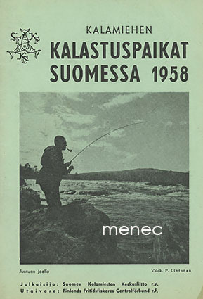 Kalamiehen kalastuspaikat Suomessa 1958 
