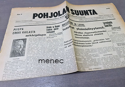 Pohjolan Ajan Suunta  1935,5