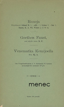 Appelgren, Hjalmar - Venematka Kemijoella 