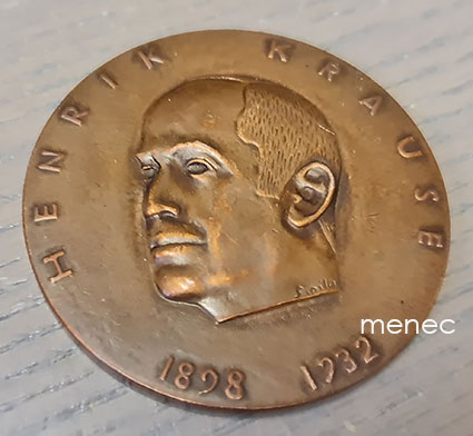 Sipilä, Sulho - Henrik Krause / Suomen Merivakuutus Osakeyhtiö 1898-1948, mitali 