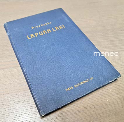 Kokko, Arvo - Lapuan laki. 1-2 