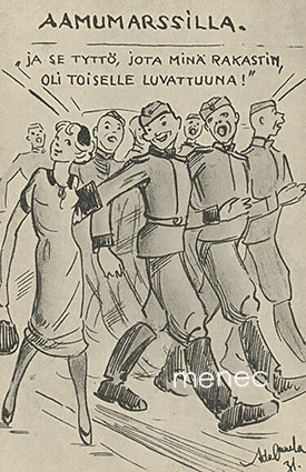 Onnela, Ada - Aamumarssilla 