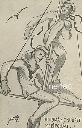 Onnela, Ada - Hurraa me nuoret meripoojat ...! 