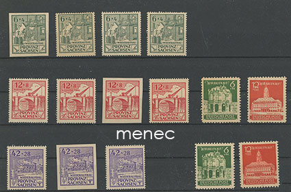 Saksa, NL:n miehitysvyöhyke, Sachsen 1946, 26 kpl 