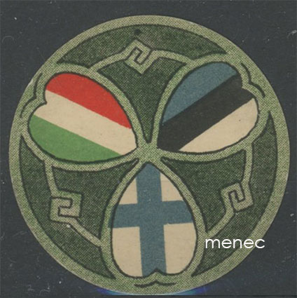 Rintamerkki, 1 mk heimotyön hyväksi 