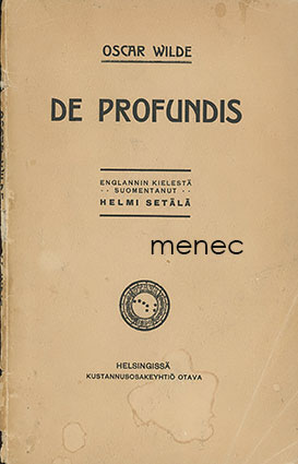 Wilde, Oscar - De Profundis 