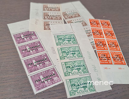 Itä-Karjalan sotilashallinto, viisi ryhmää 