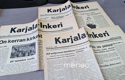 Karjala-Inkeri 1939: 29, 30-31, 38-39 [3 vol] 