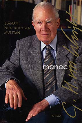 Wright, Georg Henrik von - Elämäni niin kuin sen muistan 