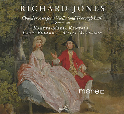 Jones, Richard - Chamber Airs For A Violin (And Thorough Bass) 