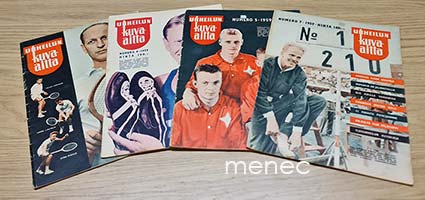 Urheilun Kuva-Aitta 1959, 4 nroa 