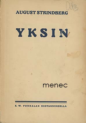 Strindberg, August - Yksin 