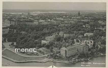 Helsinki, Kaivopuisto ilmasta 