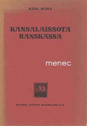 Marx, Karl - Kansalaissota Ranskassa 