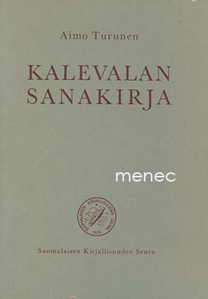 Turunen, Aimo - Kalevalan sanakirja