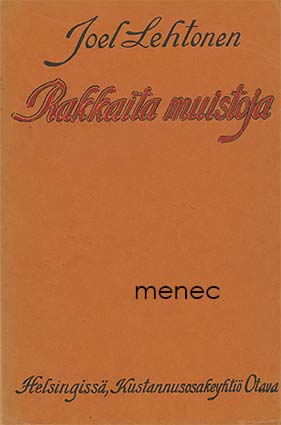 Lehtonen, Joel - Rakkaita muistoja 